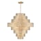 Z-Lite Dealey Chandelier, 25-Light, 44.75 In.W x 43.75 In.H, Heirloom Brass/Heirloom Brass 822P45-HB - alternate 1